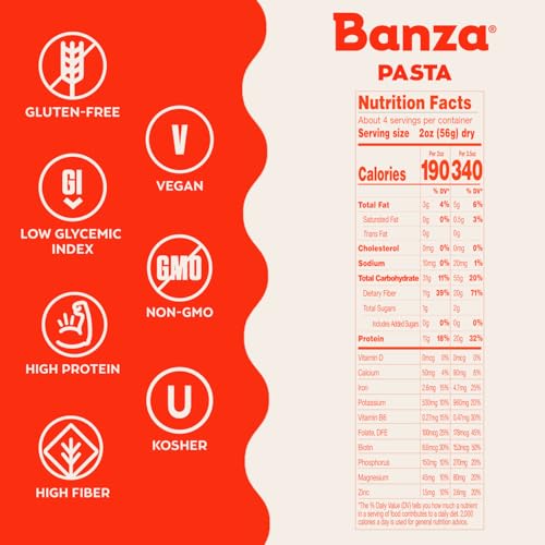 Image of Banza Chickpea Pasta, Rigatoni