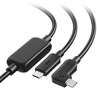Expande la RV con la energía de un PC mediante el cable USB-C activo de Cable Matters; el cable USB C activo es compatible con la función Oculus Link de las gafas Oculus Quest y Oculus Quest 2, y está diseñado pensando en la RV El cable USB-C es comp...