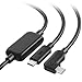 Cable Matters Active USB C Cable 5m for Oculus Quest 2 Headset and Hard Drives (Compatible with The Oculus Link Cable Feature) in 5 Meters - Not Compatible with Monitors or Docks