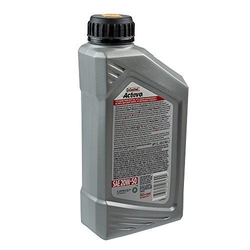 Aceite Castrol 20W-50 Synthetic Blend 1 qt miniatura 2