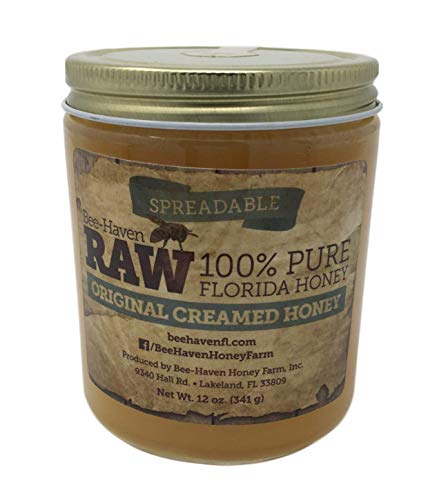 Miel cremosa Bee-Haven Honey Farm Original 12 oz miniatura 1