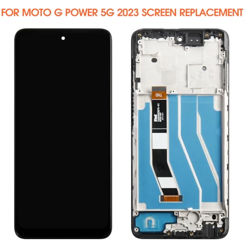 Image of for Moto G Power 5G 2023 Screen Replacement for Moto G Power 5G 2023 LCD Display for XT2311 Screen Replacement XT2311-3 LCD Digitizer Frame XT2311-4 Touch Assembly Repair Parts