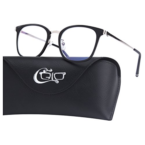 CGID BL932 Blauw Licht Blokkeren Bril Anti Glans Vermoeidheid Veiligheid Computer Bril met Premium TR90 Metalen Frame Transparante Lens