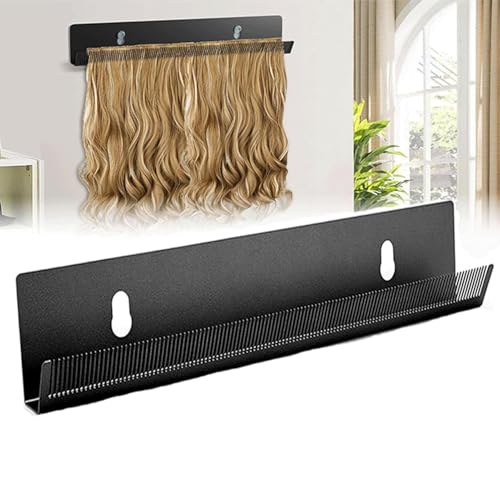 Rack de cabelo para trança, suporte para extensão de cabelo, Suporte de cabelo para montagem em pare
