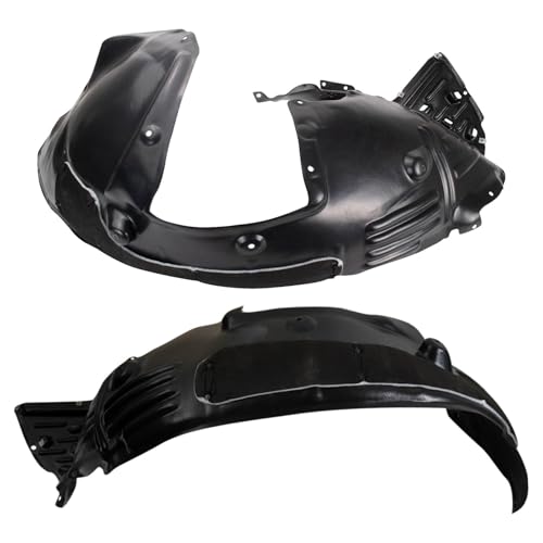 Image of TRQ Inner Fender Liner Set Compatible with 2017-2020 Acura MDX AC1248139 AC1249139