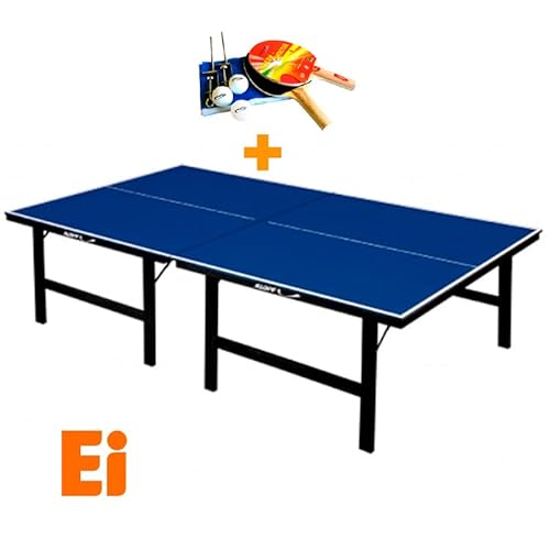 Mesa de Ping Pong MDP 15mm KLOPF 1001 + KIT TÊNIS DE MESA 5030