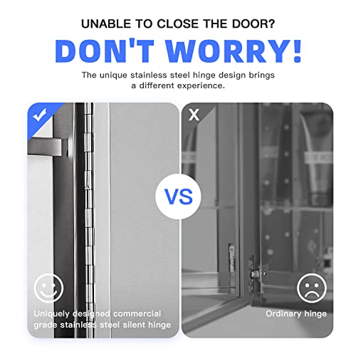 Dangjin Wall Mount Corner Medicine Cabinet With Mirror, 24.2” X 12.8" Inch Bathroom Wall Cabinet, Polished Stainless Steel - Right Open Mirror Door Three Shelves #TOP5