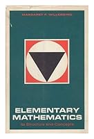 Elementary mathematics; its structure and concepts B0006BO03G Book Cover