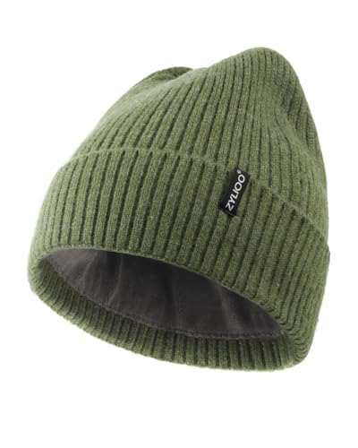 Bonnet tricoté thermique Zylioo contre le froid polaire grande taille