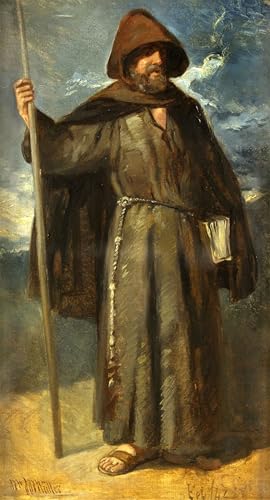 Cuadro pintura al óleo de William Muller, impresión artística de alta calidad, 60x90cm