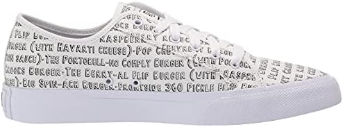 DC mens Manual Skate Shoe, Bobs Burgers White/Multi, 3.5 US Review | Image 5