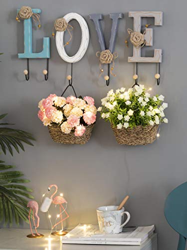 Crochet clé penderie murale rose et support veste design HOME - 4