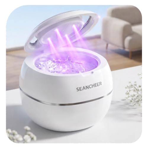 SEANCHEER Ultraschallreinigungsgerät 48000Hz Ultraschallreiniger 180ML