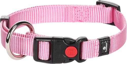 Dog Collar Ziggi Pink S 30-45cm 15mm