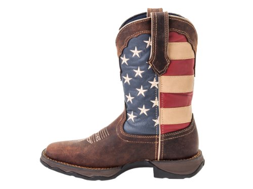 Image of Durango Lady Rebel Flag RD4414 Western Boot