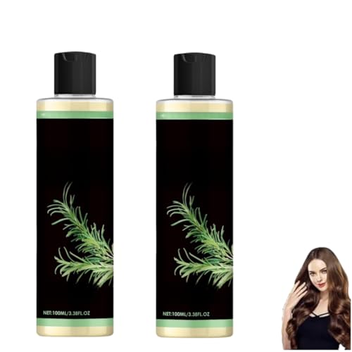 Champú de Keratina Hidrolizada, Champú Orgánico con Romero para el Crecimiento del Cabello, Especialmente Diseñado para el Adelgazamiento y la Caída del Cabello, Apto para Cabello Fino, Seco y Dañado