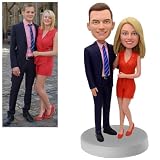 ArtiPClay Custom Bobblehead, Full Body Customization Based on Pictures, Custom Bobblehead Doll, Double Figurine, Couple Gift, Wedding Anniversary Gift, Commemorative Gift for Lover, Wife, Husband