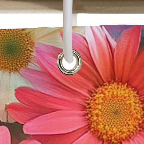 Rideau de douche 90x120cm polyester imperméable lavable Fleur Usine