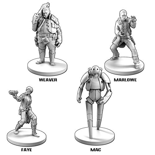 Core Space Skylark Crew figurines de précision pour tactique spatiale - 2