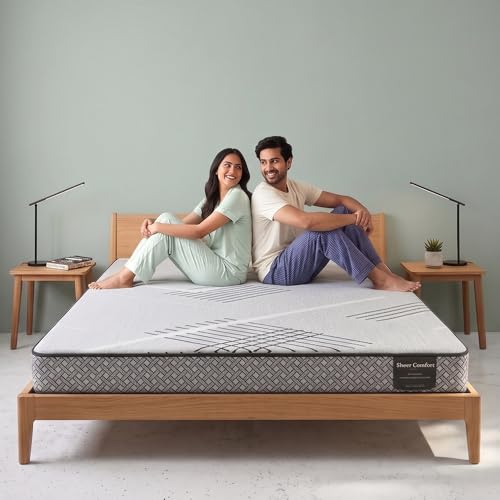 Image of Posture Sense Orthopedic Luxury Latex Mattress | Luxury Organic Mattress | Firm Comfort | 8 inch King Size (72 inch x 72 inch) 10 Yrs Warranty