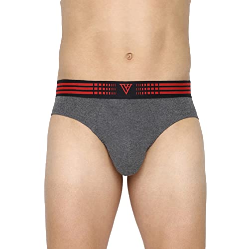 Image of Van Heusen Men Anti Bacterial Briefs - 100% Combed Cotton - Pack of 2 - Colour Fresh, Moisture Wicking