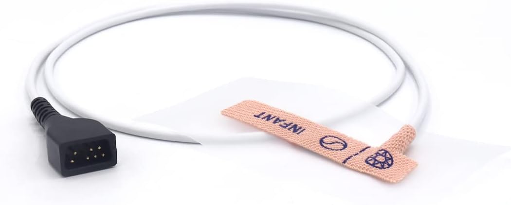 Compatible Nonin 9000I Disposable Spo2 Sensor Infant Adhesive Sensor 7 Pins 12 Pack