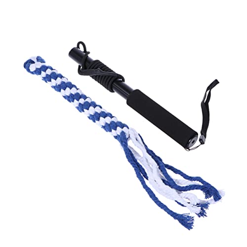 Garneck Dog Enrichment Toys Interactive Dog Toys Extendable Flirt Pole Chasing Pet Exercise