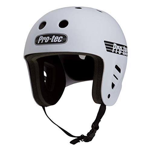 Universo Brands Pro-Tec Helmets Fullcut Classic Matte White - X-Small Helmet #TOP3