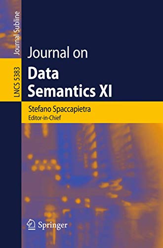 Journal on Data Semantics XI: 5383 view 2