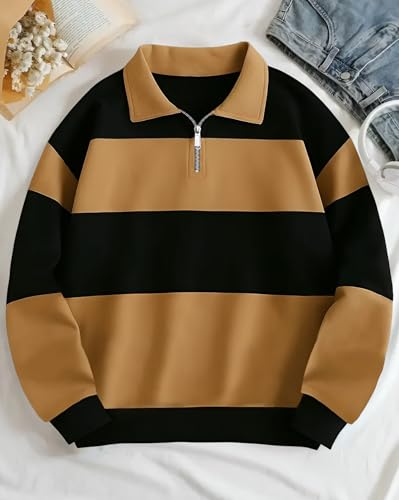 Image of AUSK Men Solid Waffle Tshirt | Waffle Knit T-Shirt | Men's Polo T-Shirt|Textured Half Sleeve T-Shirt's | Tshirt for Man Stylish