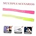YARNOW 2pcs Tennis Badminton Squash Overgrip Tape High Sweat Absorption Skid Grip Bands for Enhanced Stability Comfort During Training and Matches