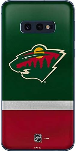 Skinit Decal Phone Skin Compatible with Samsung Galaxy S10e - Officially Licensed NHL Minnesota Wild Jersey Design