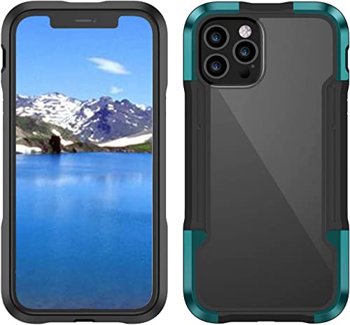 Coque iPhone 12 / 12 Pro antichoc silicone hybride vert