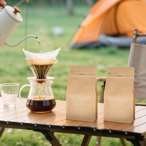 8 oz Foil Coffee Pouches with Valve