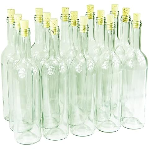 MADE IN ITALY 15 unidades 750 ml botella de vino con corcho Cover