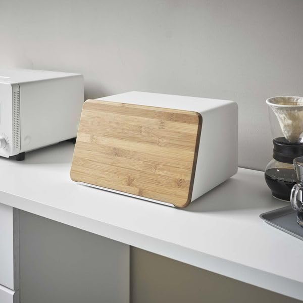 在庫限定tower 蓋が外せるブレッドケース タワー ホワイト