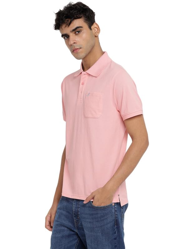 Image of AMERICAN CREW Polo Collar T-Shirt for Men with Pocket