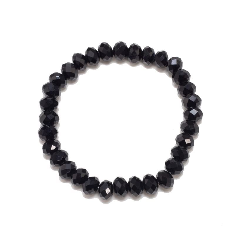 Gempro BLACK Crystal Glitter Unisex Bracelet (B0C3942KYQ) Amazon Price History, Amazon Price Tracker