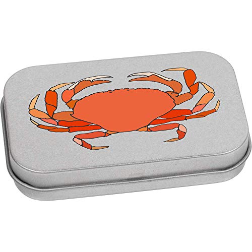 Azeeda 80mm 'Beach Crab' Metal Hinged Tin/Storage Box (TT00124646)