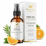 Feminine Spray for Women – All Natural Yoni Oil Deodorant & Moisturizer, Organic Essential Oils, Chemical-Free, Sensitive Vaginal Care | 2 oz Spray