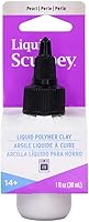 Vista 1 de Liquid Sculpey® - Arcilla líquida de polímero para horno, perla, botella de 1 onza, ideal para joyas, vacaciones, bricolaje, medios mixtos