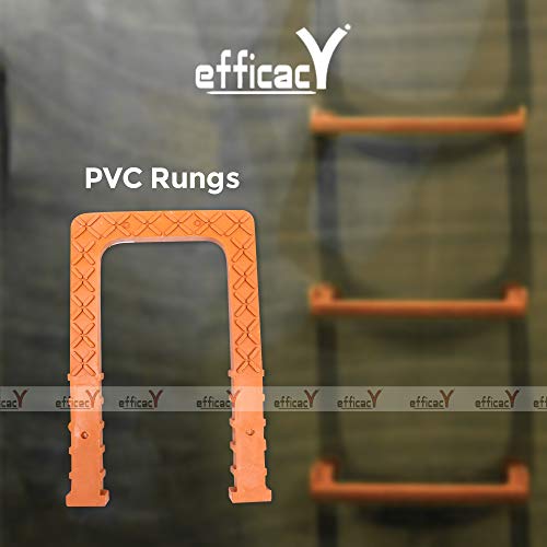 Image of Efficacy PVC Foot Step Suitable for Construction Sites,UG Sump Tank, Swimming Pools, Over Head Tanks MS Rod 12 mm Size 263 X 165 X 25 mm (Pack of 5)