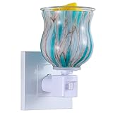 MeplLivs Warmers Pluggable Fragrance Glass Warmer- Decorative Plug-in for Warming Scented Candle (Light Green), ME-USB032