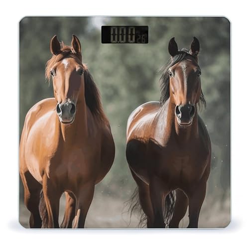 Báscula Digital Animales Horses para Baño con Alta Precisión miniatura 1