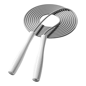 Springtouw – Fitness springtouw, ergonomische handgrepen voor comfort | Speed Jump Rope voor trainingen, gym, fitness, gewichtsverlies, cardio-oefening, voor beginners, persoonlijk trainingstouw