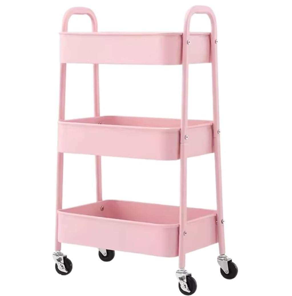 3-Tier Hairdresser Rolling Cart For Barber Shops