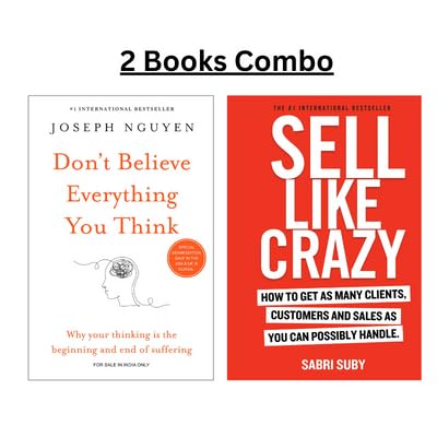 Don't Believe Everything You Think + sell like crazy book sabri suby Perfect Paperback