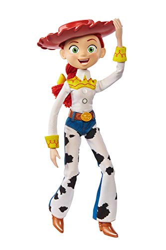 Disney and Pixar Toy Story Jessie Doll in True to Movie Scale with Hair and Fashion Accessories Disney Movie Doll Girls Gift for Ages 3 and Up