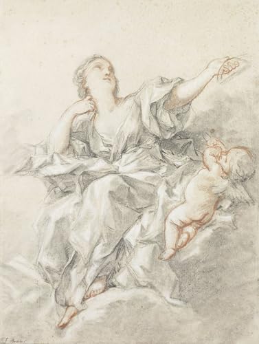 Impression astronomie François Boucher pour une décoration de salon vintage