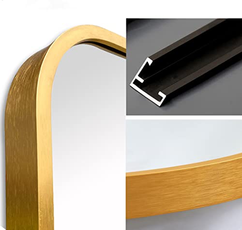 MIQU Specchio da bagno 60 x 60 cm, senza